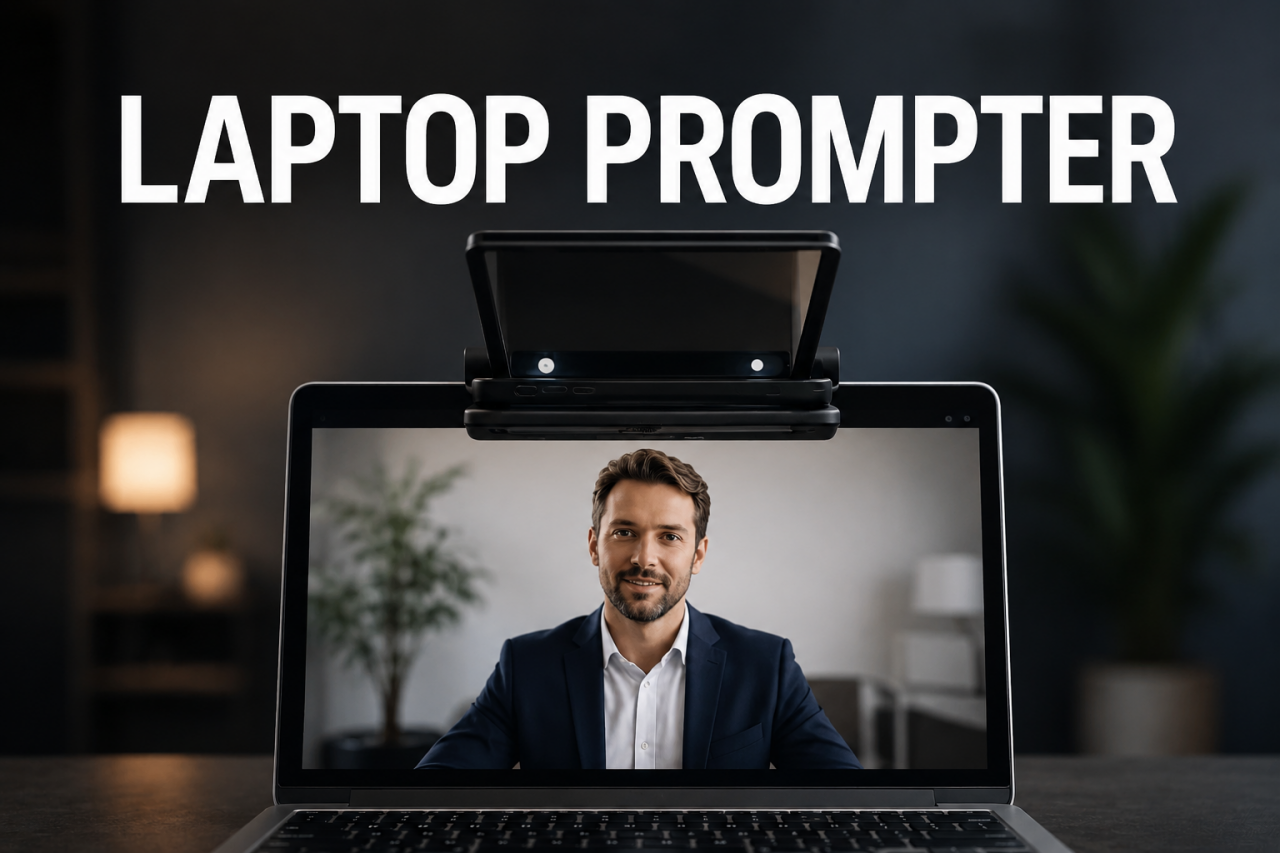 Laptop Prompter Nedir? Online Toplantılarda Göz Temasını Kaybetmeden Konuşun