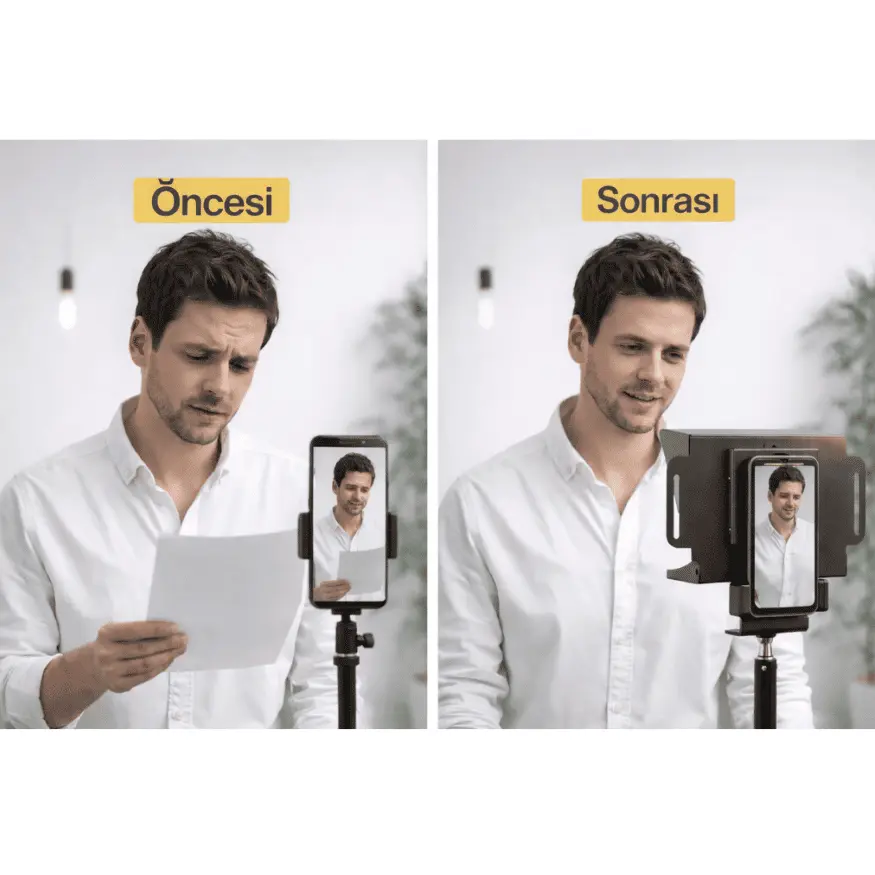 Prompter Nasıl Çalışır? Prompter Cihazı Nedir, Ne İşe Yarar?