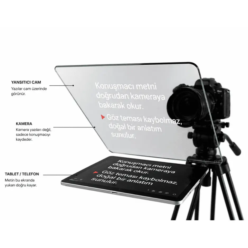 Prompter Camı Nedir? Işık Geçirgenliği, Kalitesi ve Doğru Seçim Rehberi (2026)