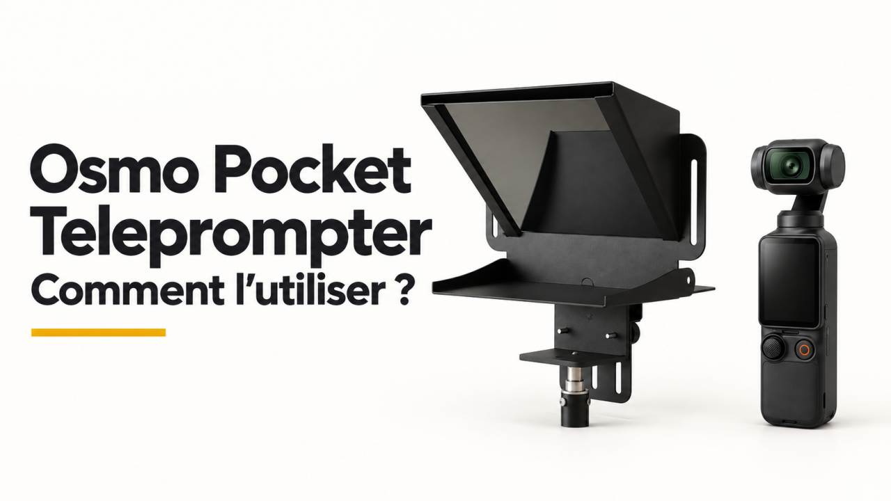 Osmo Pocket Teleprompter : comment l’utiliser ?