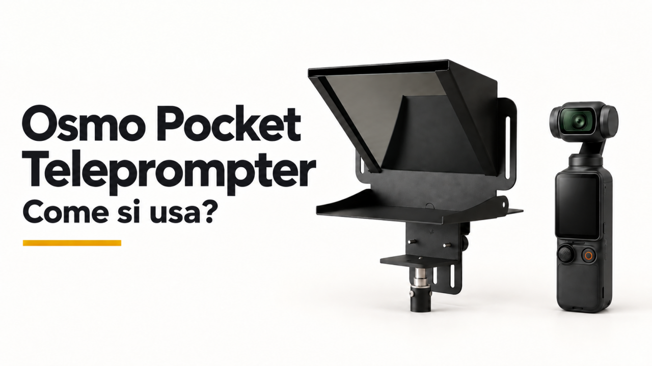 Teleprompter per Osmo Pocket: come si usa?