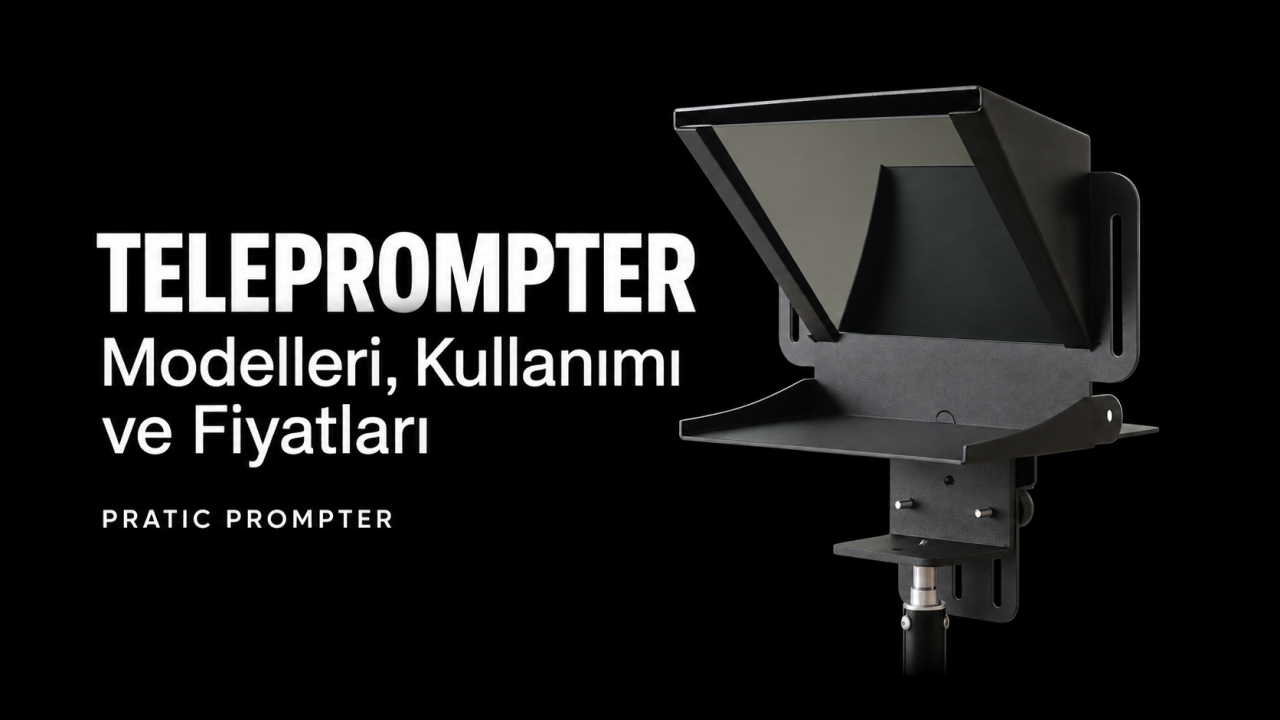 Teleprompter : Telefon ve Kamera İçin Modeller ve Kullanım Rehberi