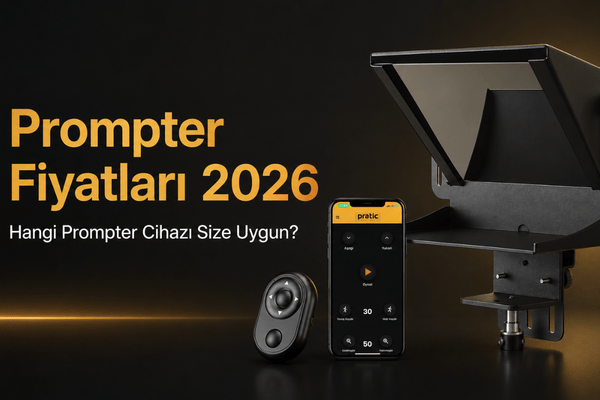 Prompter Fiyatları 2026 Rehberi