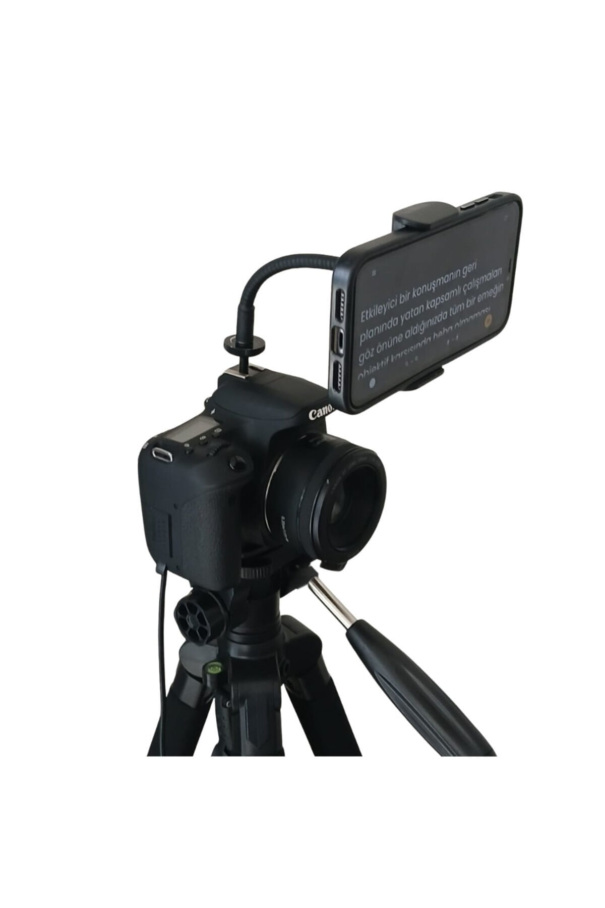 Kamera Üstü Telefon Tutucu + Kumanda Seti