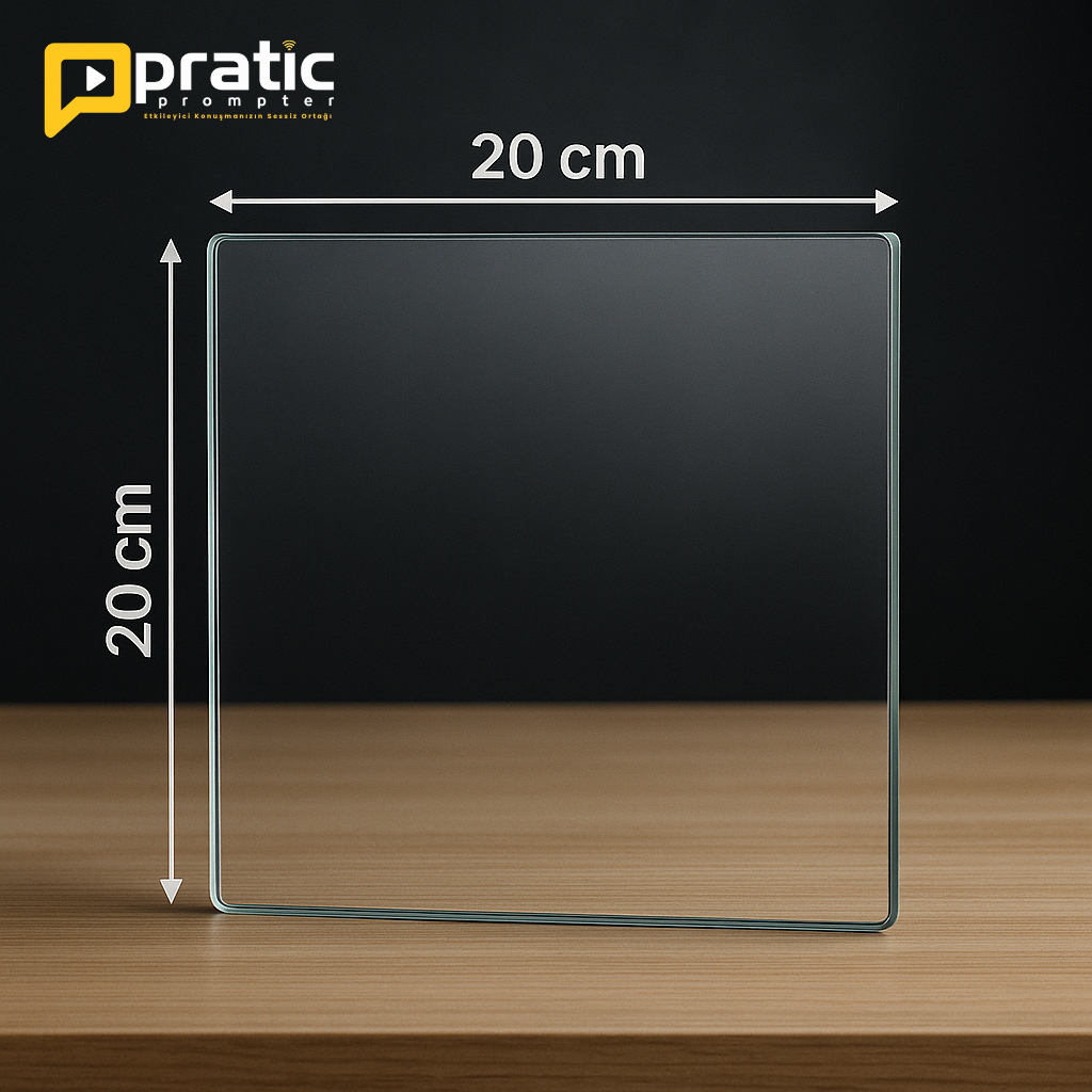 Prompter Cam - 20X20 CM
