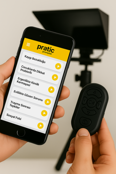 Bluetooth Prompter Kumanda