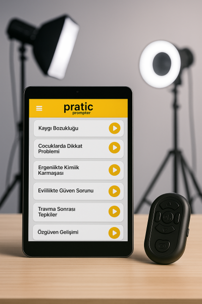 Bluetooth Prompter Kumanda