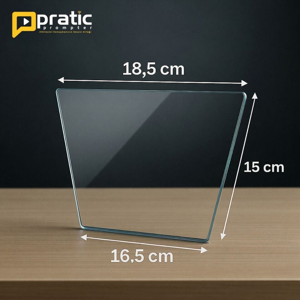 Prompter Cam - 18,5 X1 6,6 CM