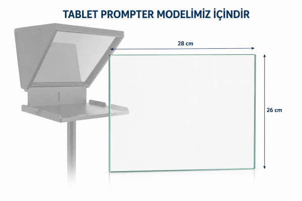 Prompter Cam - 26 cm X 28 cm