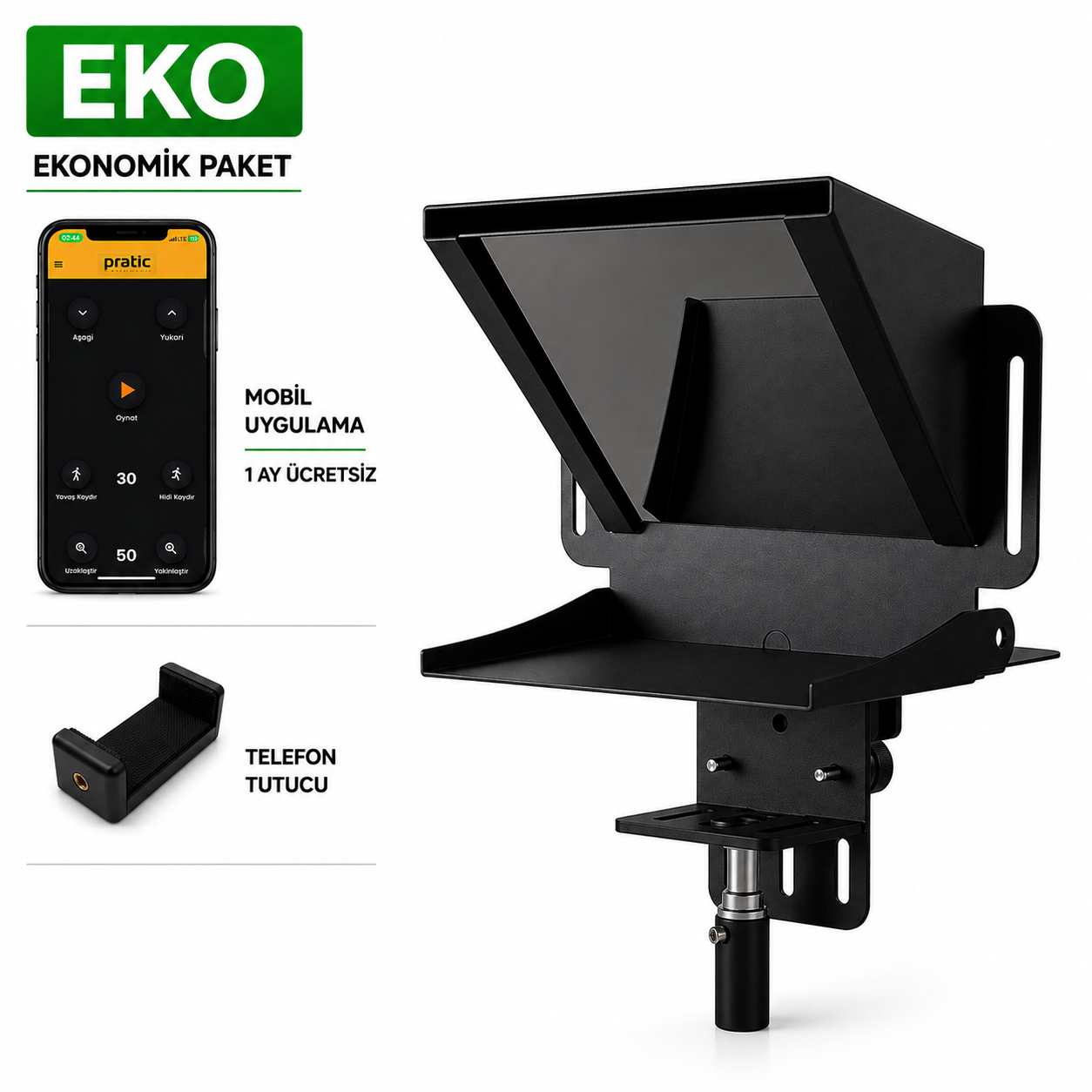 Pratic Teleprompter EKO PAKET