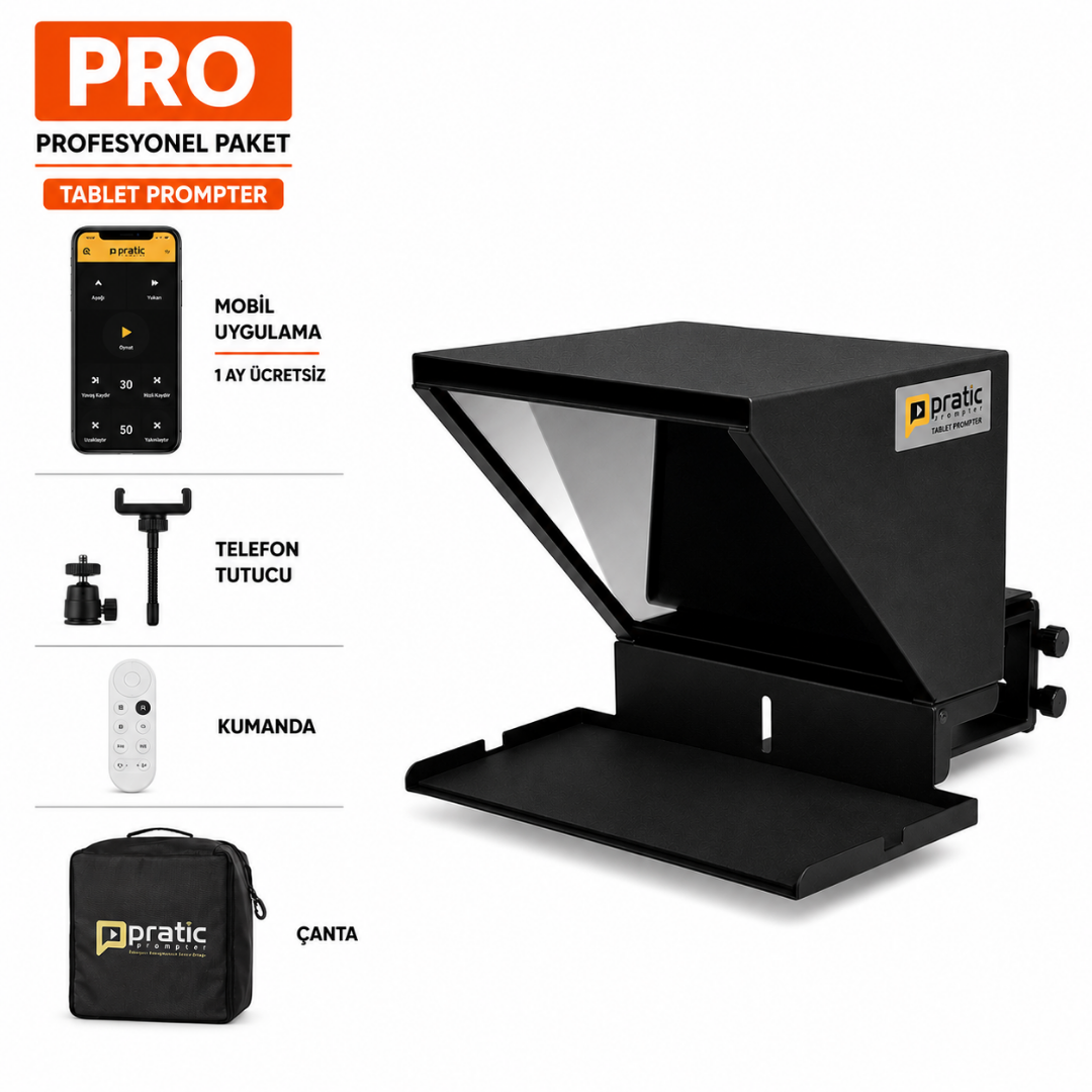 Pratic Tablet Prompter PRO SET