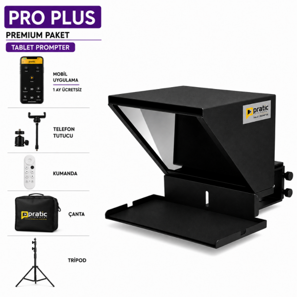 Pratic Tablet Prompter PRO PLUS SET
