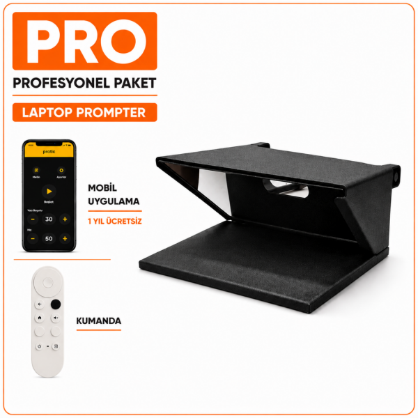 Pratic Laptop Prompter PRO SET