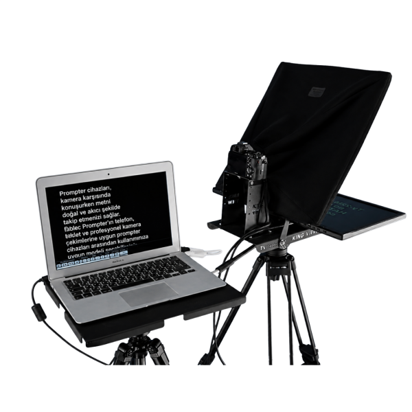 Pratic Studio Prompter 24 – 17-24 İnç Profesyonel Stüdyo Teleprompter